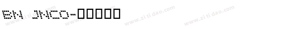 Bn jnco字体转换